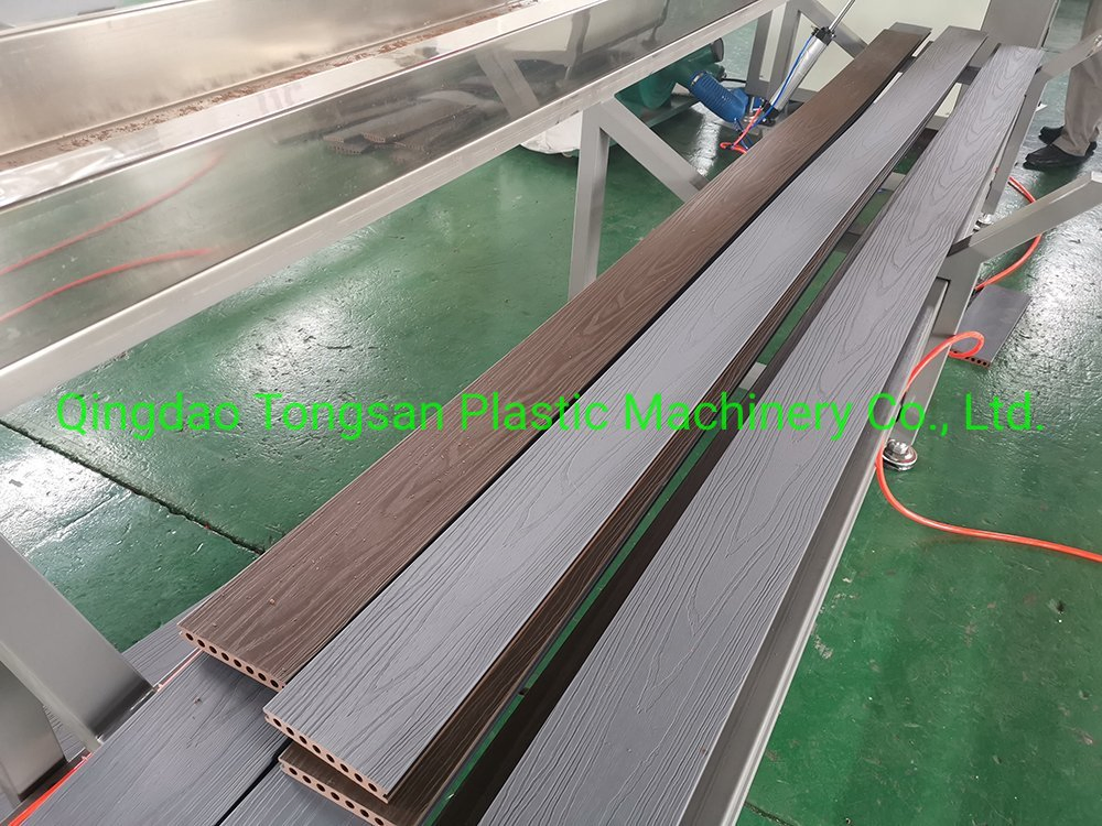 Wood Plastic Composite Decking Profile Extrusion Machine