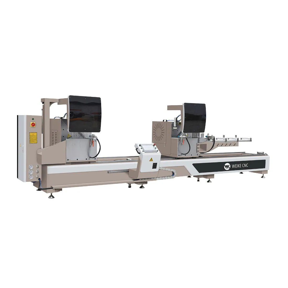CNC 45 Degree Special Cutting Double Head Precision Cutting Saw for Aluminum Profile