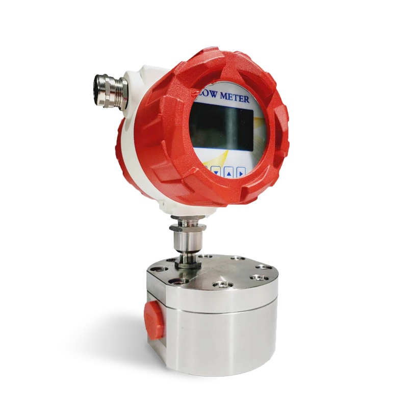 150lb Flange Positive Displacement Explosion-Proof RS485 Communication Oval Gear Flowmeter
