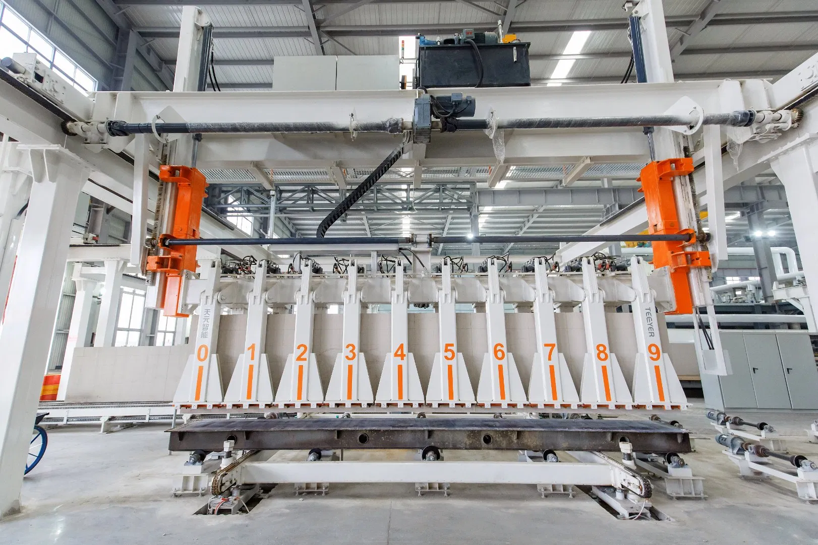 6.0*1.2m Automatic AAC Production Line Annual 150000 Cbm
