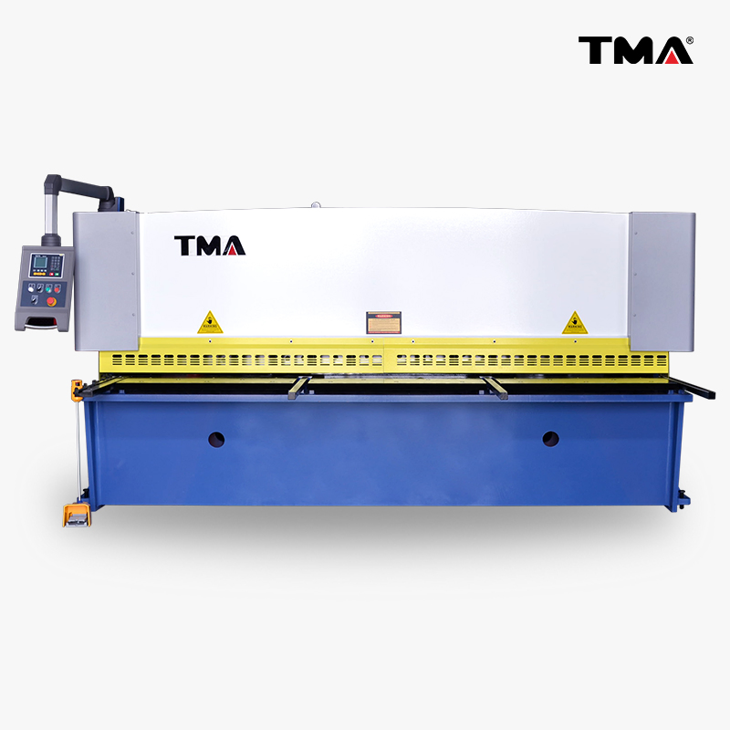 QC12y 6X3200 CNC Industrial Plate Shear System with Programmable Back Gauge & Digital Readout