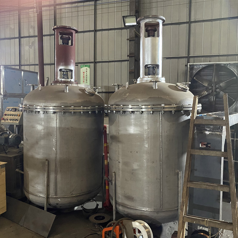 Stainless Steel Chemical Reactor Paraffin Wax Synthetic Resin Emulsion Paint Color Shade Mixer Machine