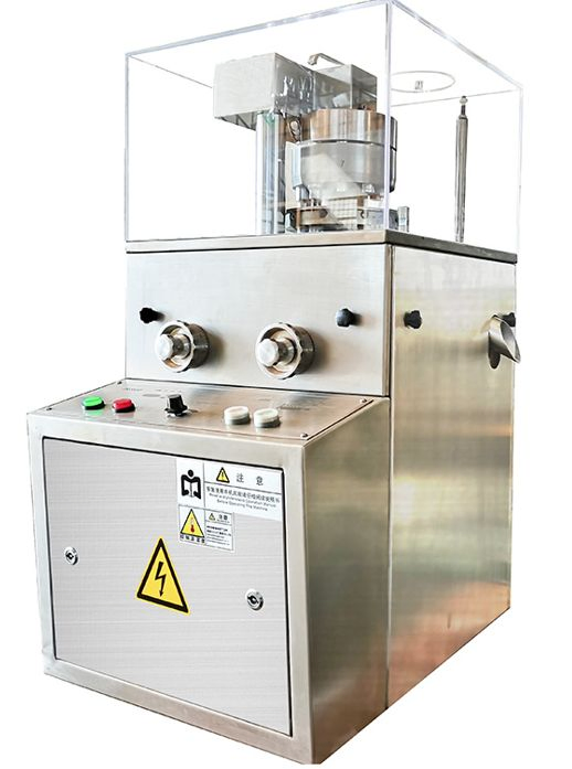 ZP-12 Automatic Pharmaceutical Stainless Steel Powder Rotary Tablet Press Machine for Milk Tablet Production