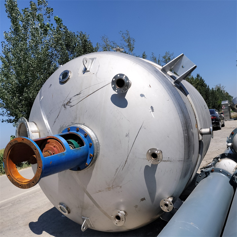 Serbatoio di miscelazione in acciaio inossidabile con riscaldamento elettrico da 100L 1000 litri 5000L con agitatore Miscelatore Serbatoio di miscelazione a doppio mantello