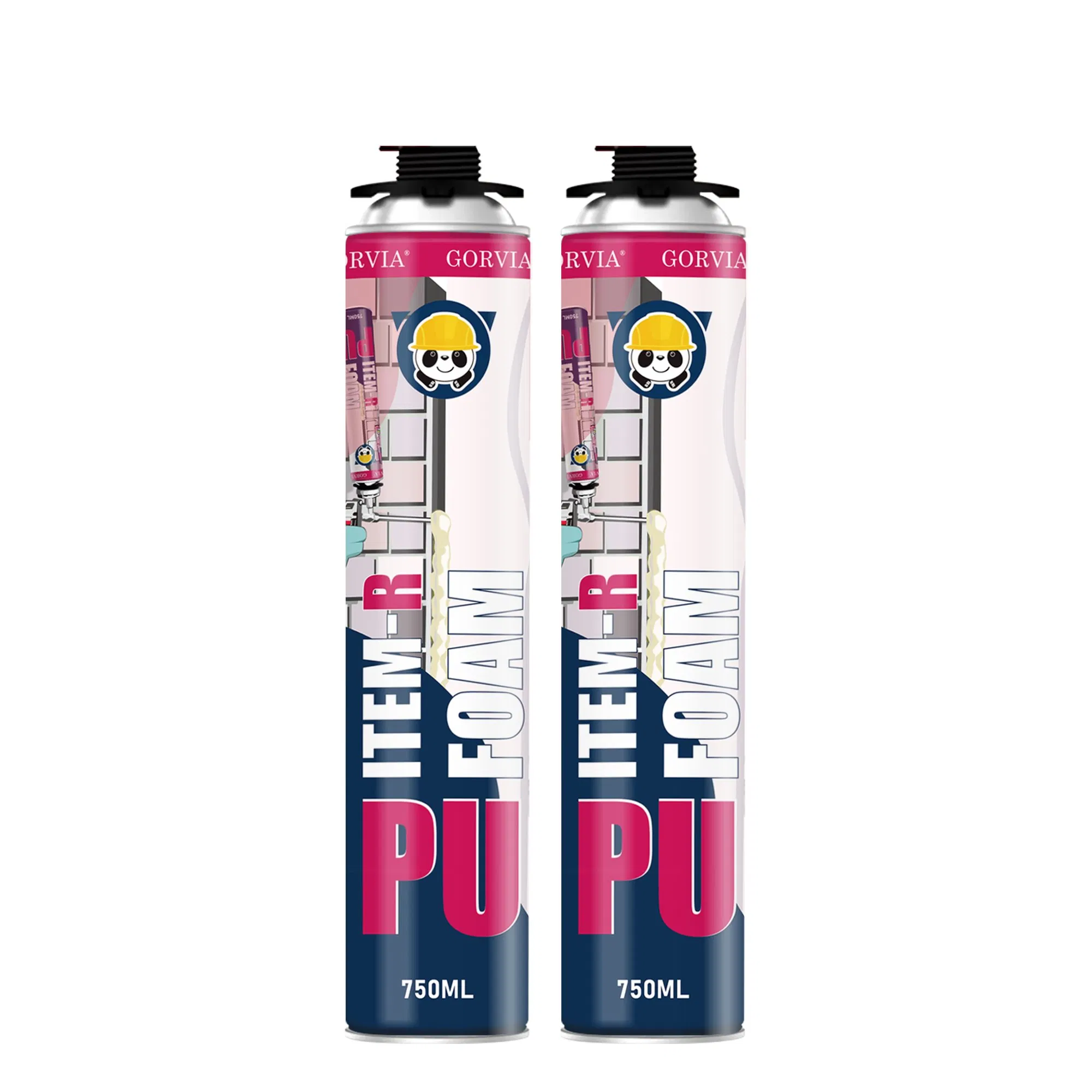 Gorvia Item-R 750ml Gun Type PU Foam Sealant for Windows and Doors Installation