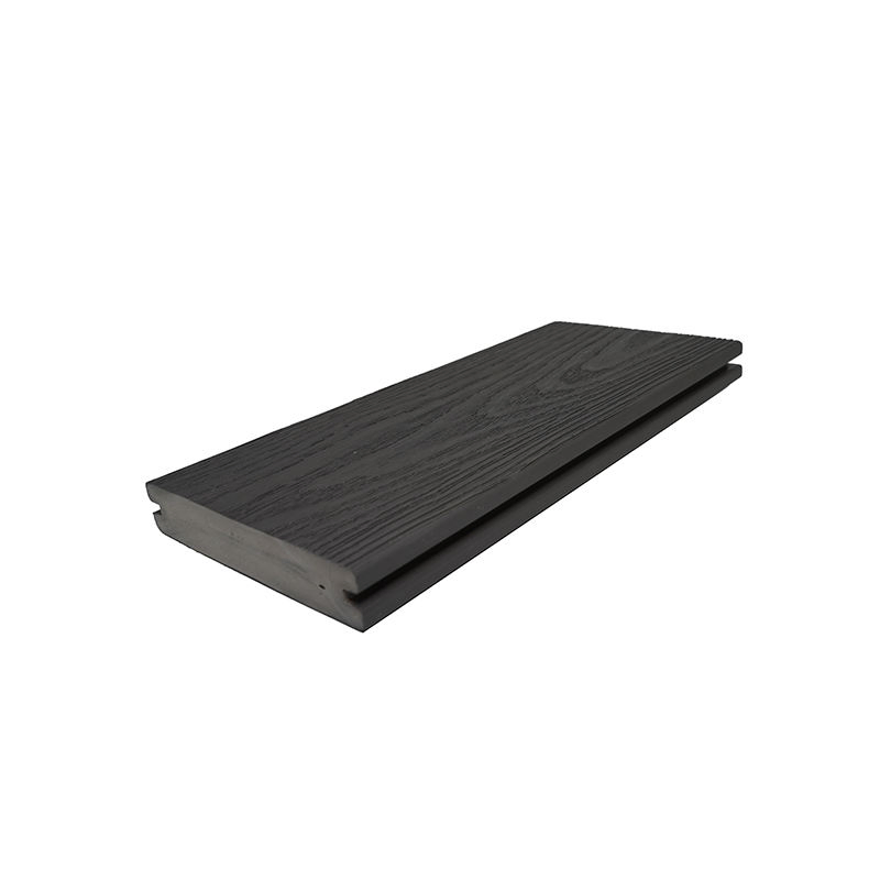 Slip-Resistant PVC Grooved Solid Decking for Safe Outdoor Areas