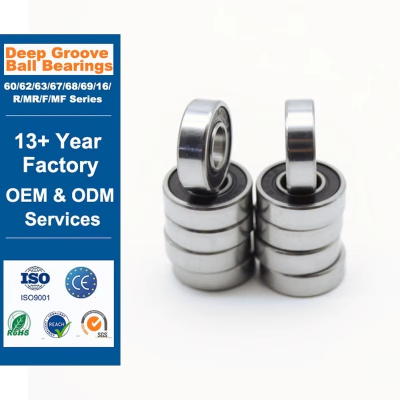 Mini cuscinetto 5*13*4 mm compatto a bassa rumorosità e lunga durata per motore serratura intelligente 695zz cuscinetto in miniatura