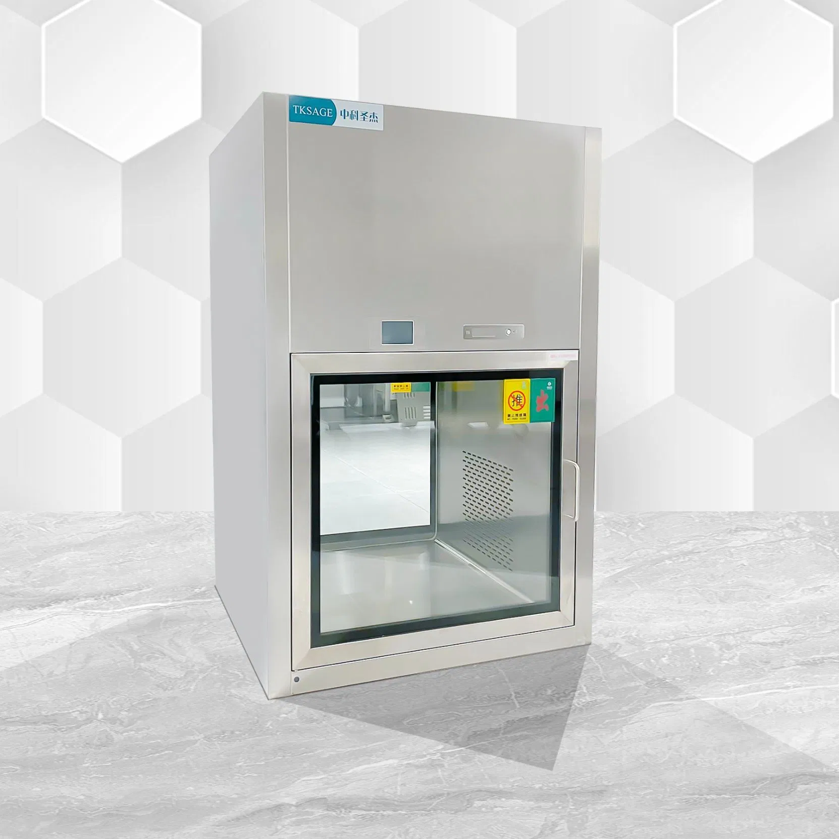 Laminar Flow Pass Box Through Chambers for Pharmaceutical, Medical, Electronics and Other Fields