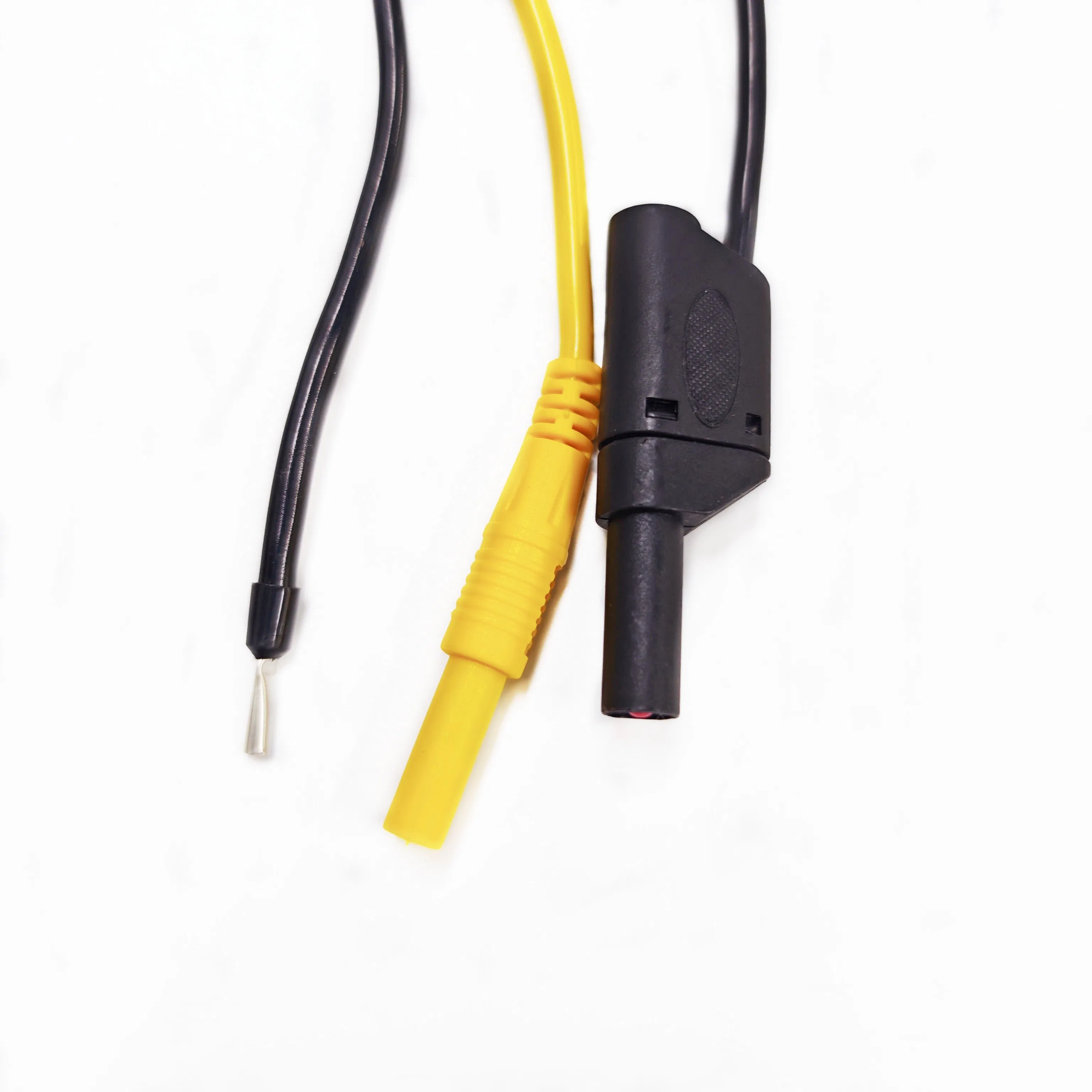 4mm Banana Plug to Banana Plug Silicon Wire Multimeter Probe Stackable Test Leads Cable