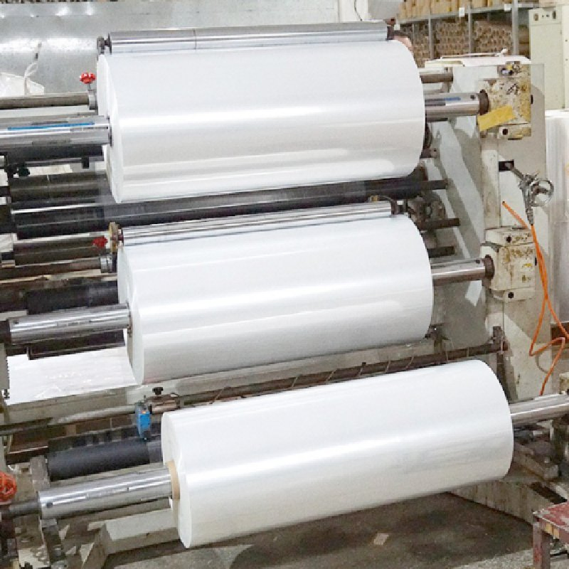 Corner Folding POF Packing PE Wrapping Stretch Shrink Plastic Film