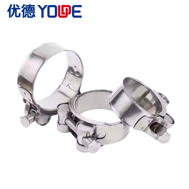 20mm Band Single Bolt Heavy Duty Robust Hose Clamp for Heavy Cars