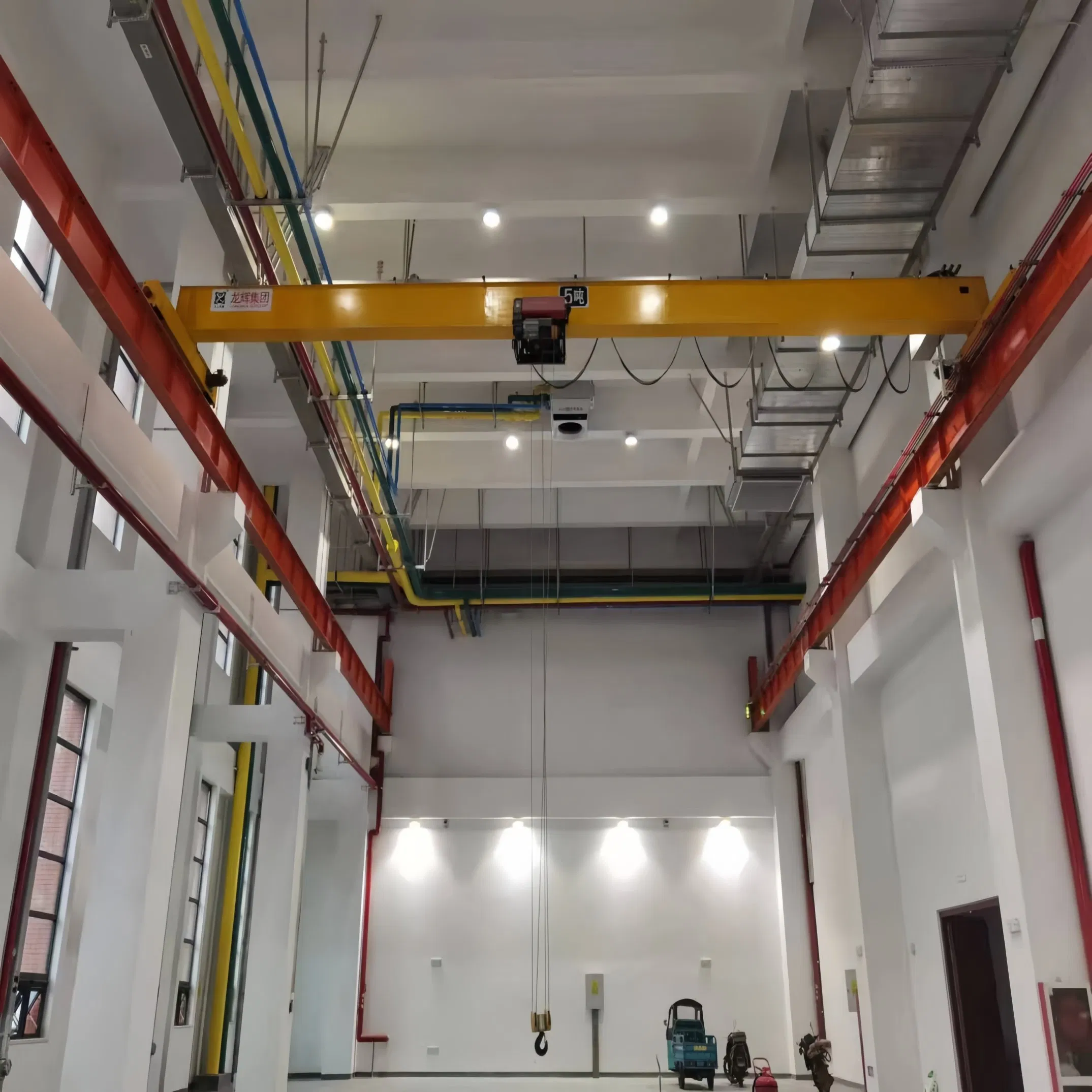 3 Ton Gru a Ponte Monorotaia Europea, Attrezzatura di Sollevamento per Officina Stabile e a Risparmio Energetico
