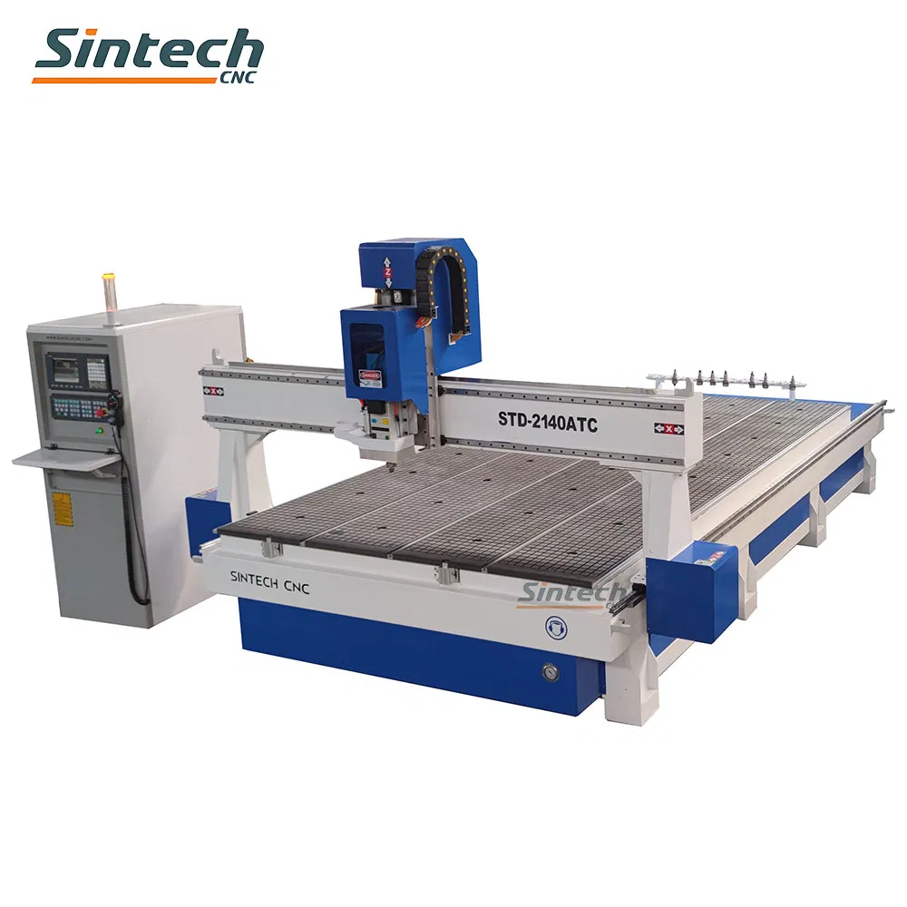 Industrial Grade Automatic Tool Changer ATC CNC Router with High Precision