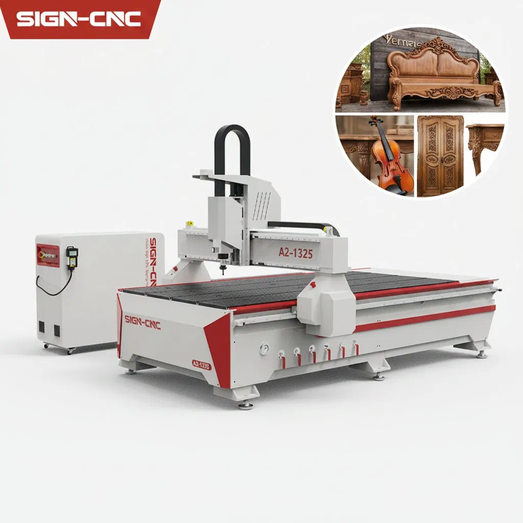 CNC Router 3D Engraving Machine Woodworking Nesting Carving Machinery