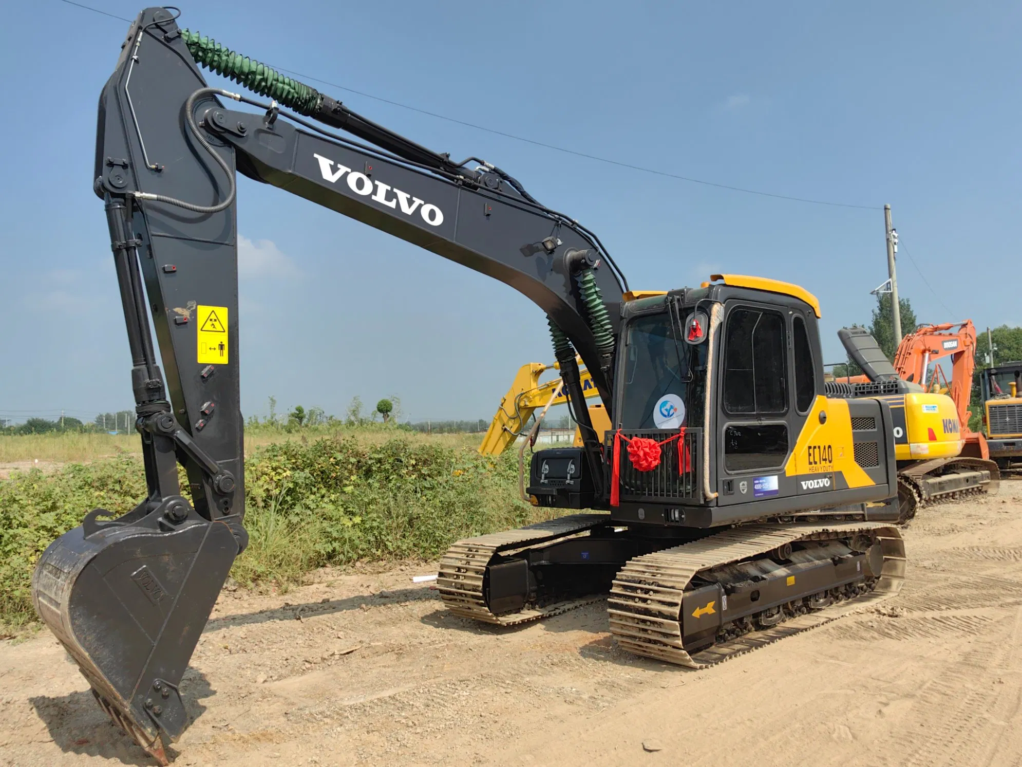 Used Volvo 14ton Ec140 Crawler Excavator