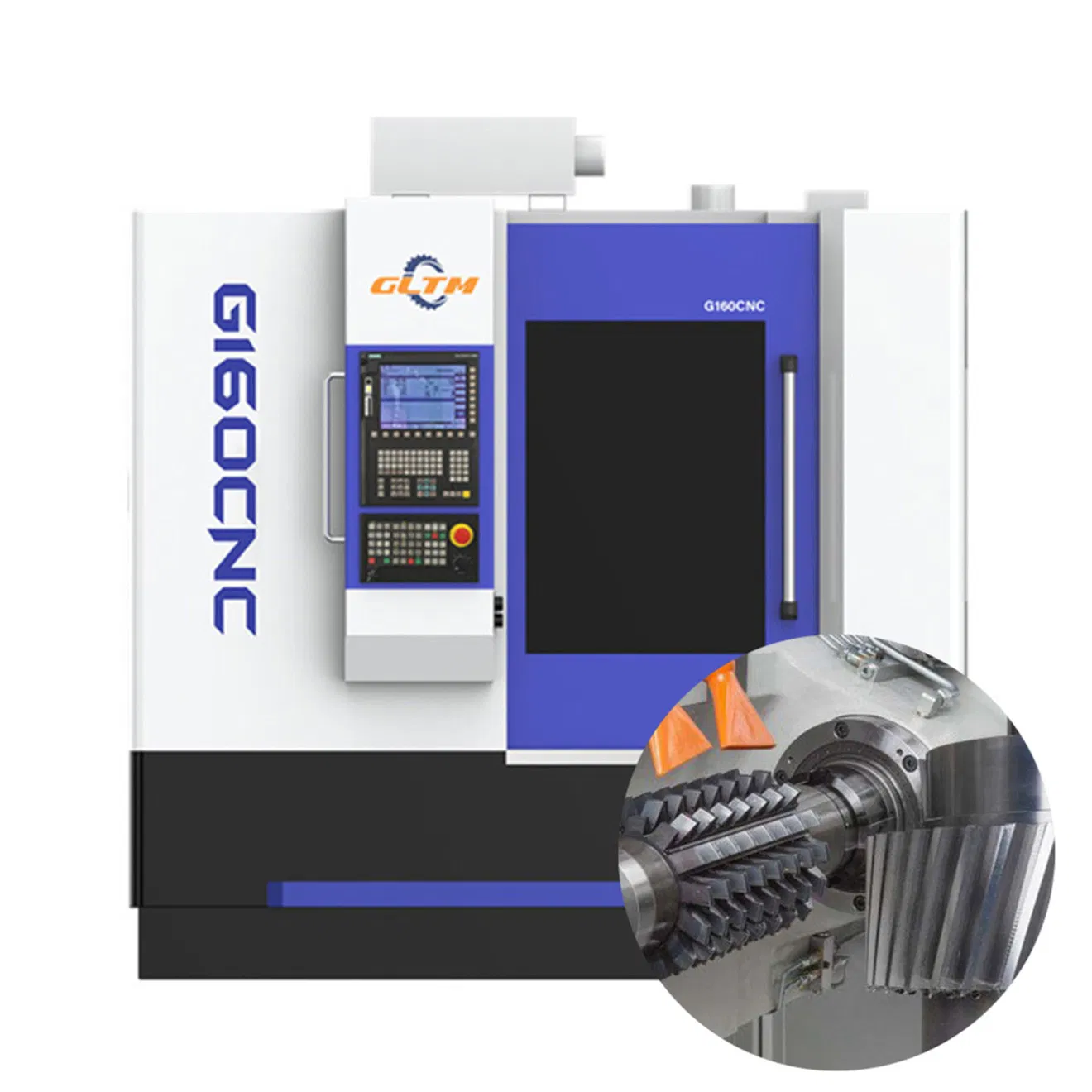 160mm Diameter G160CNC CNC Gear Hobbing Machine