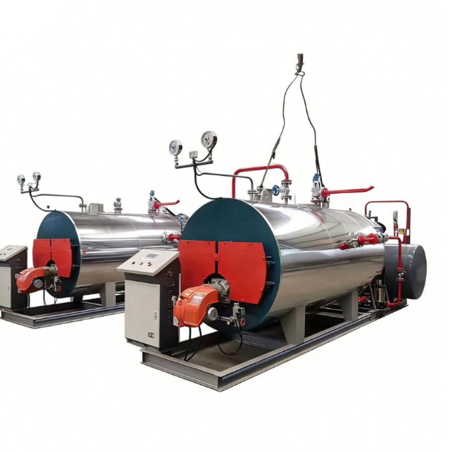 Gas Oil Firing Industrial Steam Boiler 10t/H Ton