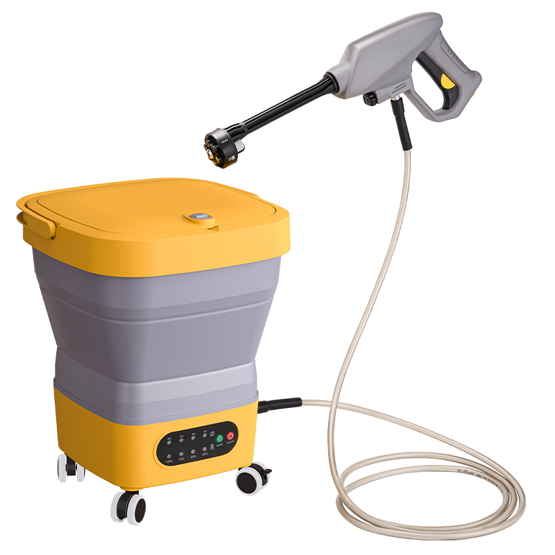 280W Industrial Portable Mobile Car Washer 15L Outdoor Cleaner Battery Powered Car Wash Gun