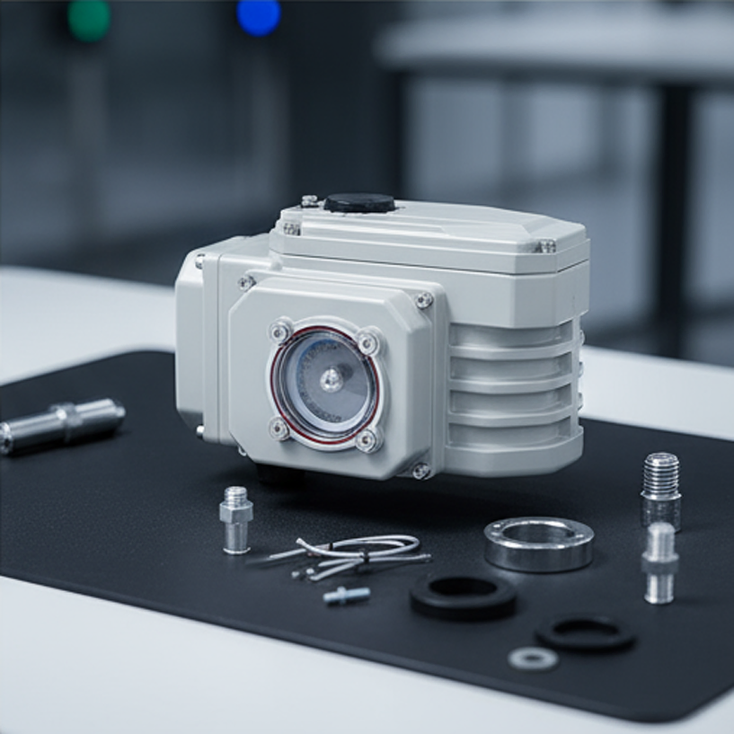 Electric Actuator Part Turn Actuator with Optional IP68 Enclosure
