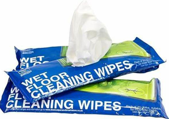 Antiseptic Restaurant OEM Soft Pack, Plastic Tube Hand Wipe Wet Floor Towel