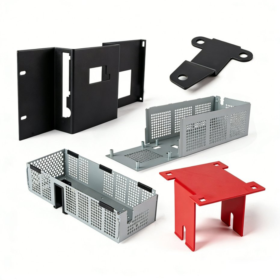 Stainless Steel Metal Sheet Laser Cutting OEM Precision Sheet Metal Enclosure Service Bending Welding Stamping Fabrication