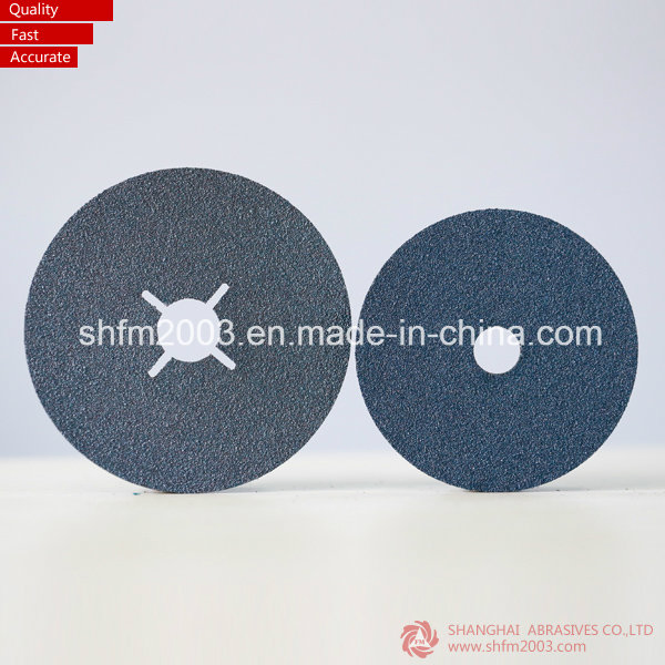 Ceramic Zirconia P24 36 Fibre Disc for Stainless Steel Grinding