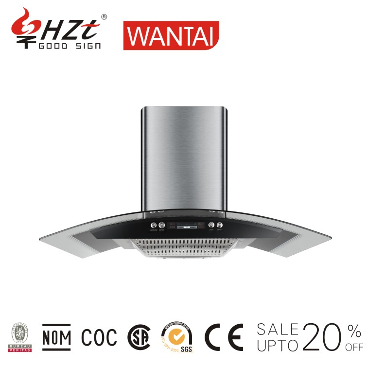 Campana de cocina de alta potencia para montaje en pared