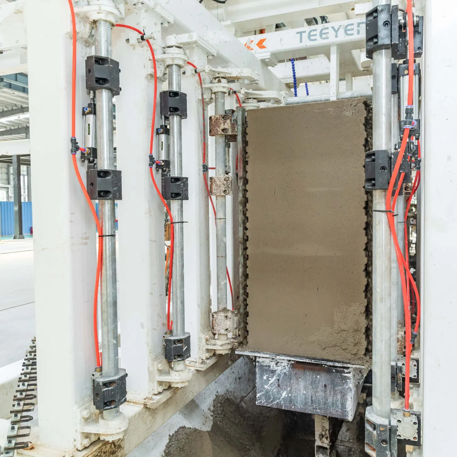 6.0*1.2m Automatic Lightweight AAC Block Plant Annual 150000 Cbm From China