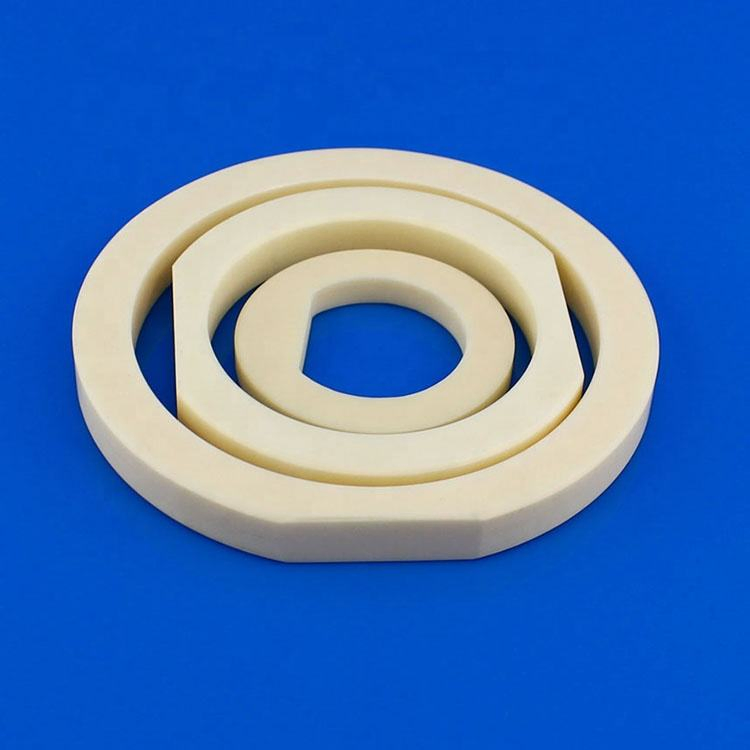 Innovacera Alumina Plate Aluminum Oxide Al2O3 Ceramic Seal Ring with Grinding