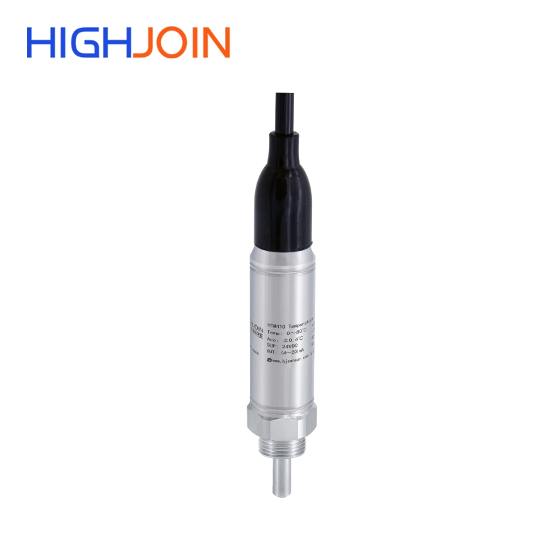 HTM410 Submersible Temperature Transmitter, IP68 Waterproof Stainless Steel Temp Sensor for Liquid Monitoring