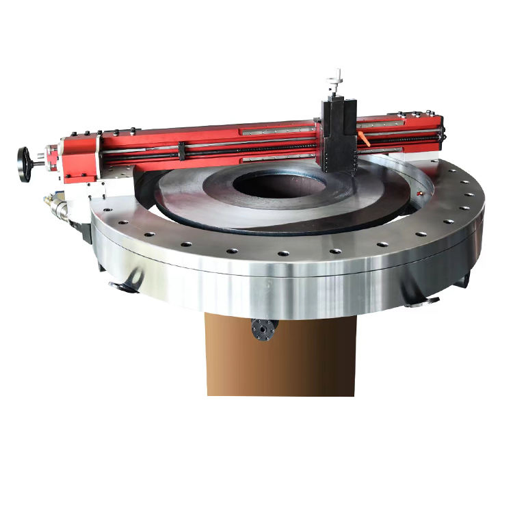 SFP610 Tragbare pneumatische Flanschbearbeitungsmaschine Außendurchmesser Flanschbearbeitungsgerät 0"-24"