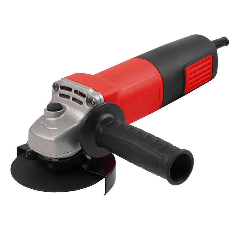 850W 100mm Industrial Electric Angle Grinder with Safety Guard Shield and Reliable Spindle Lock Mechanism