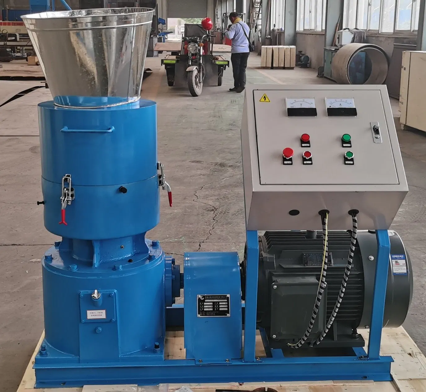 Diesel and Motor Sawdust Wood Pellet Machine, Sawdust Straw Fuel Wood Pellet Machinery for Sale