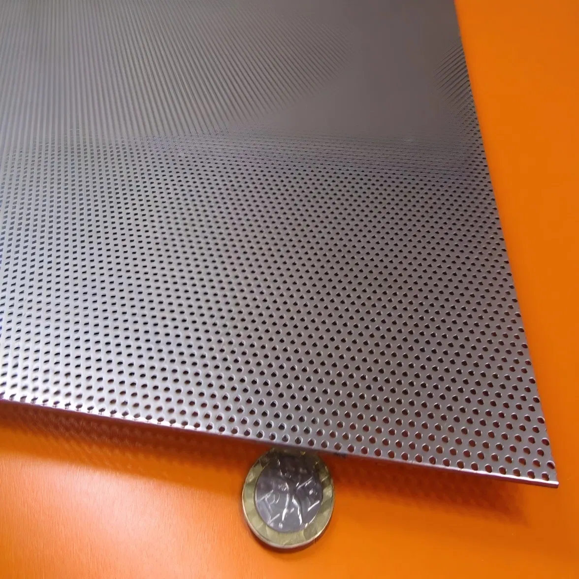 Edelstahl 316 Lochblech 0,4 mm Lochdurchmesser für die Wasseraufbereitung
