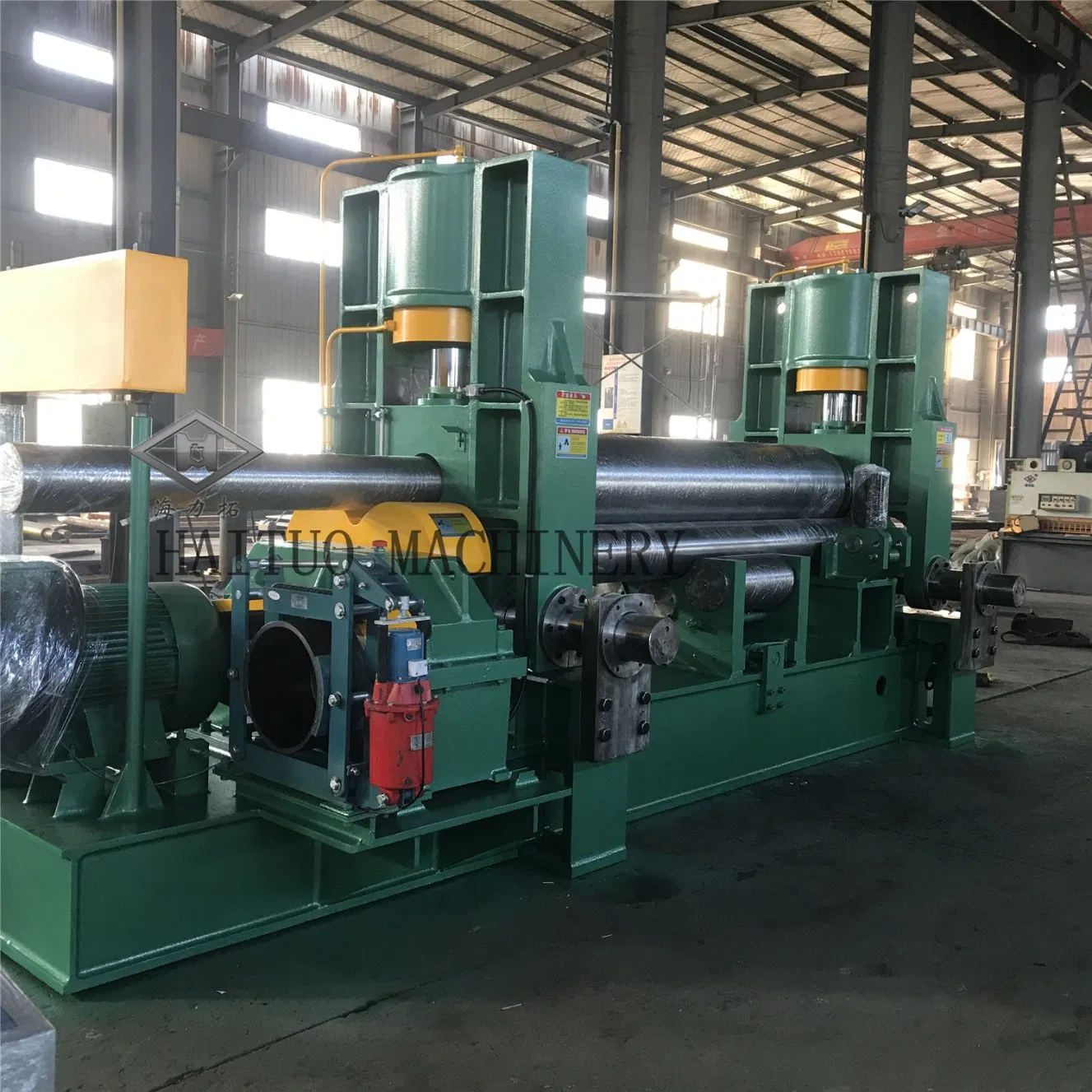 Oberwalzen-Universalplatten-Biegemaschine Blechhydraulik-CNC-Biegemaschine W11s