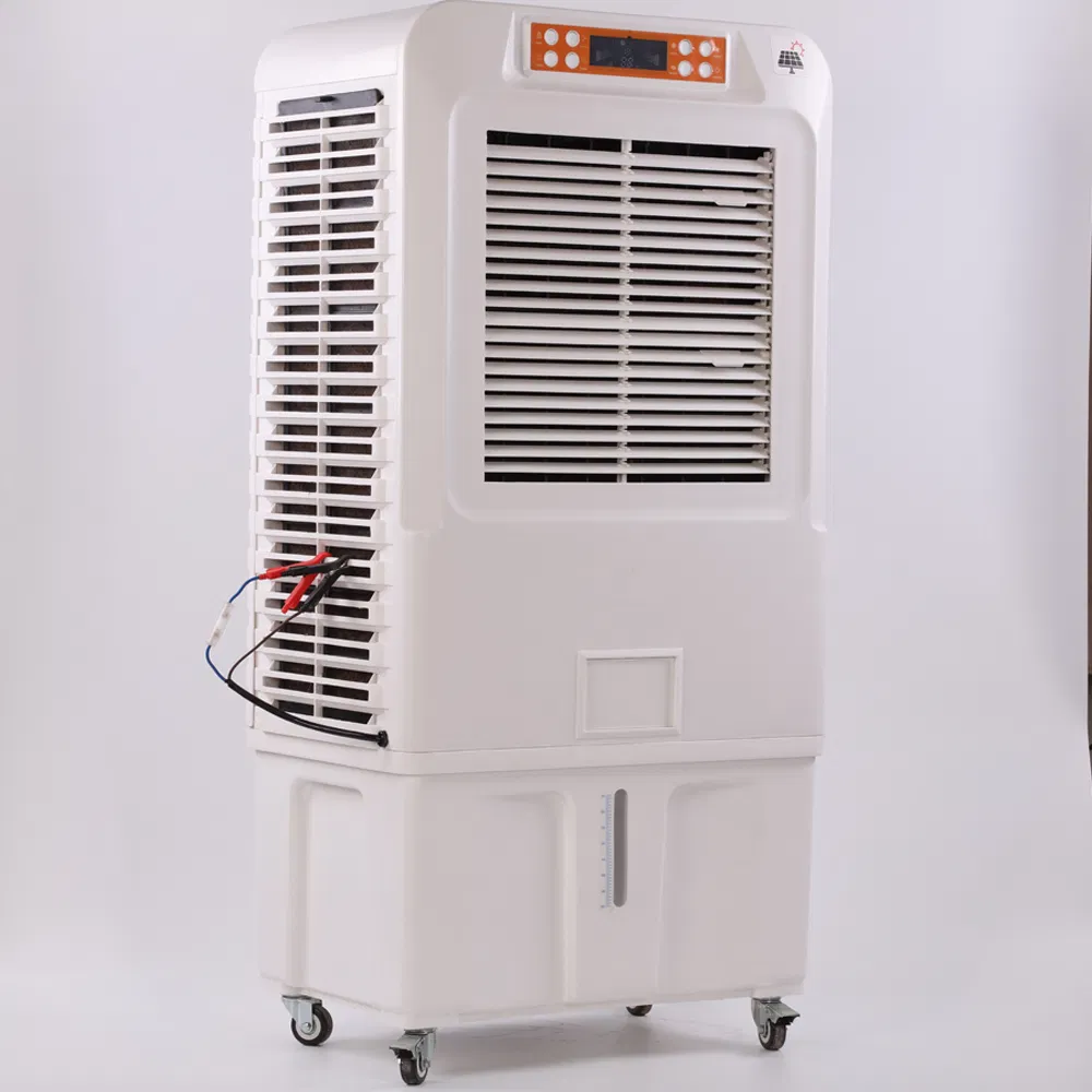 4500CMH Airflow AC DC Solar Rechargeable Desert Swamp Evaporative Air Cooler Fan