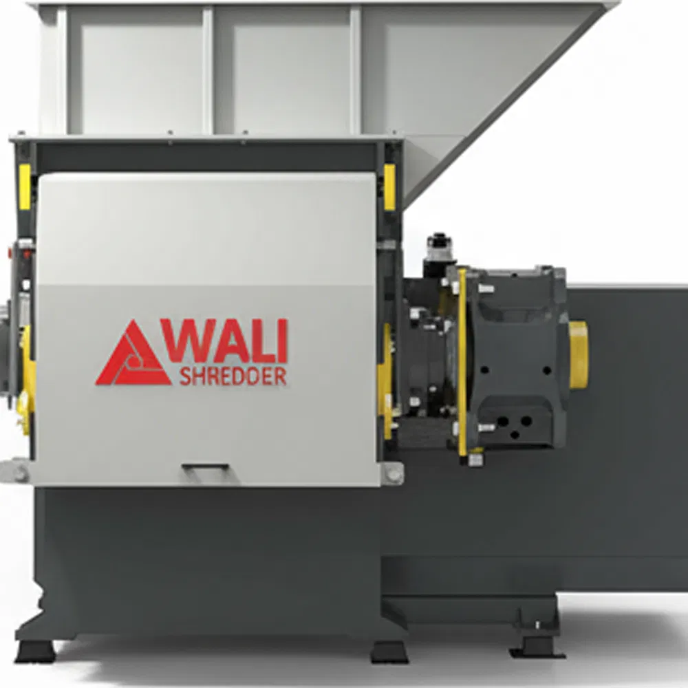 Heavy-Duty Industrial Single Shaft Shredder for Metal Waste