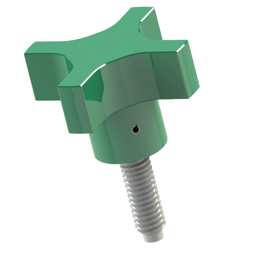 Durable Star Knob Hand Tighten Screw Knob