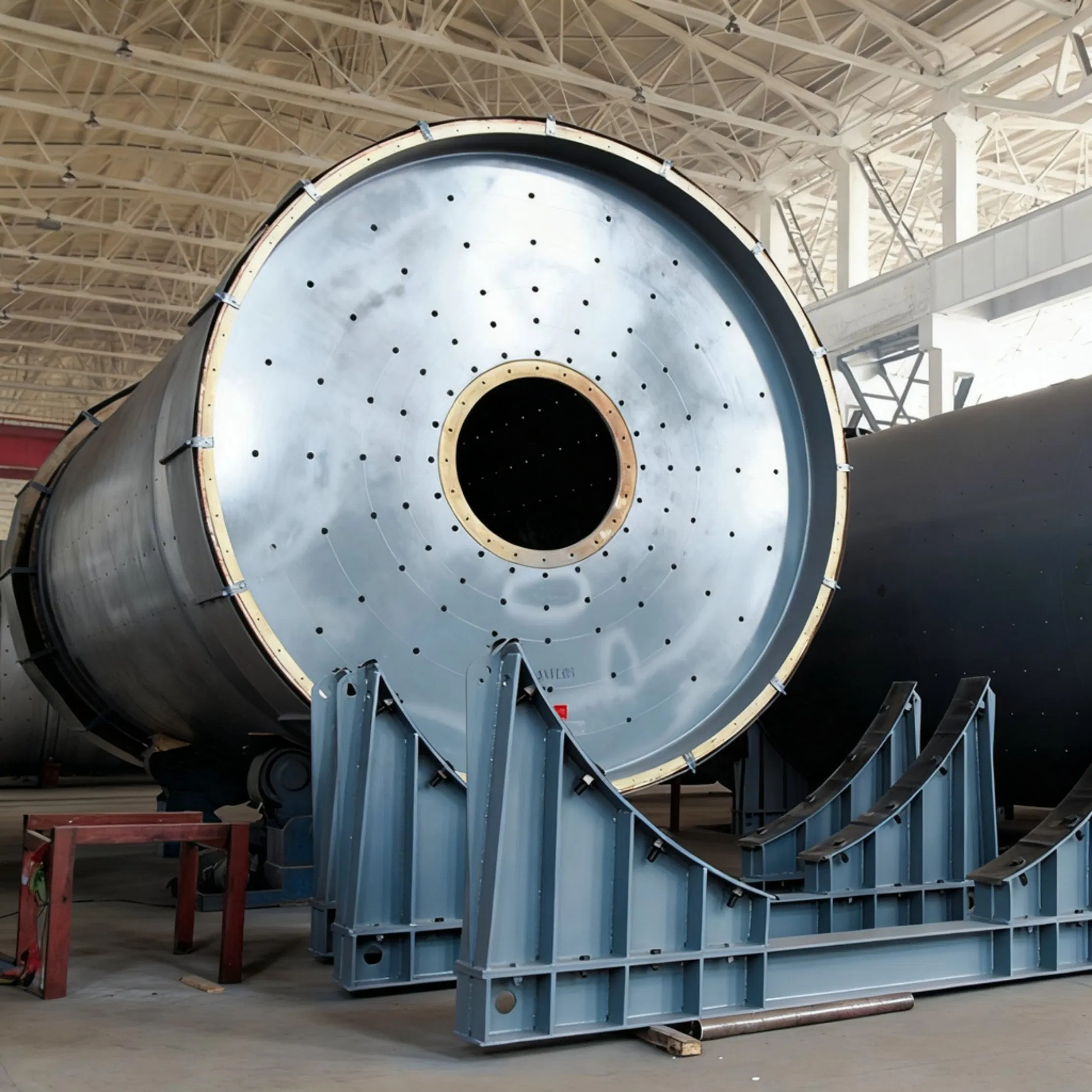 Piccola macchina per la macinazione a sfere di cemento φ2,2*11 m, capacità 15~17 t/h, mulino a sfere per cementificio e impianto per clinker