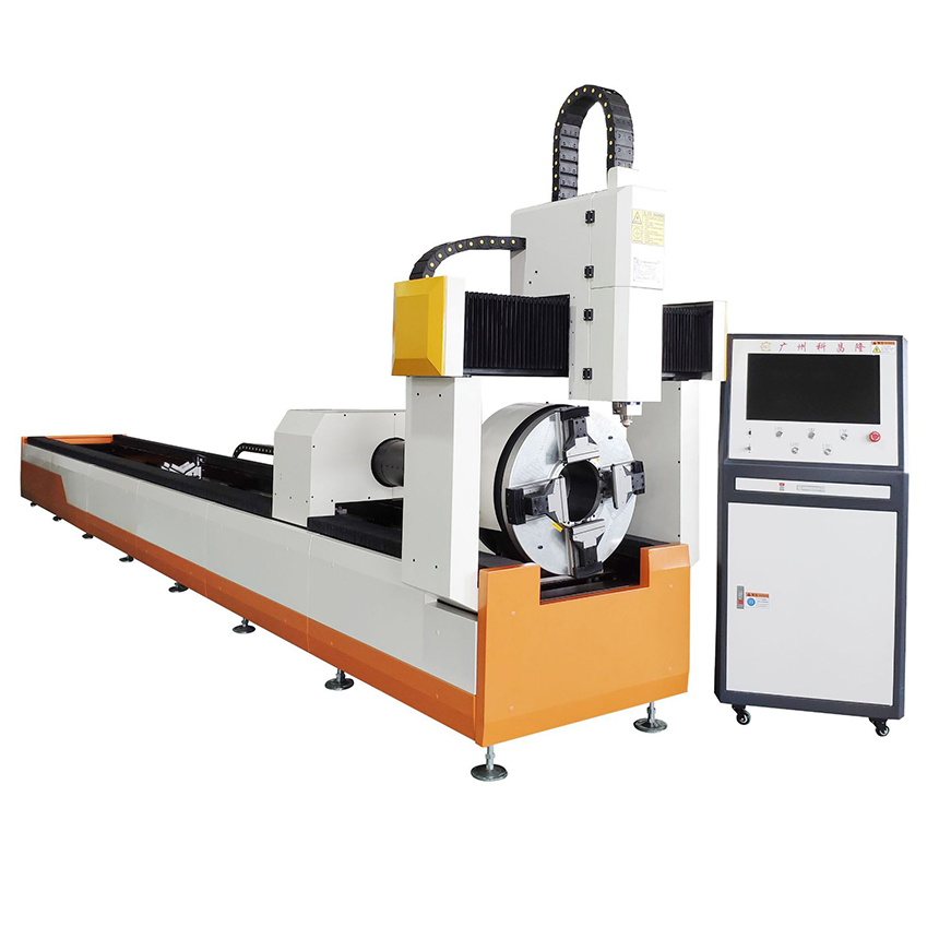 Macchina per taglio laser a fibra CNC per tubi e tubi in acciaio inossidabile