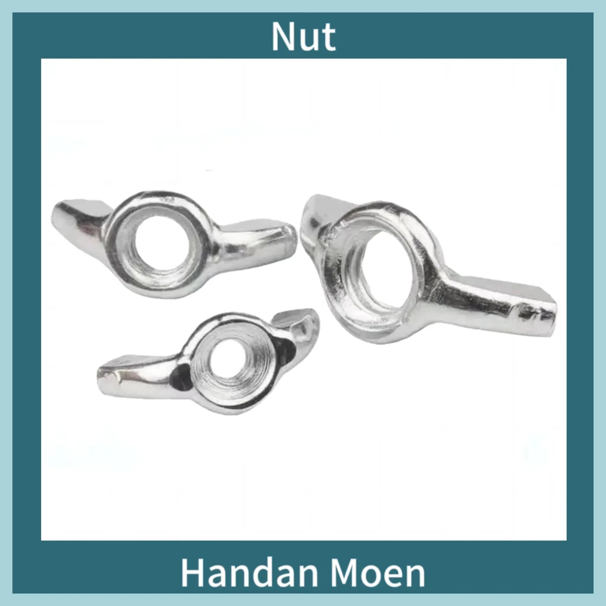 DIN315 Carbon Steel Galvanized Zinc Plated 4.8 Grade Wing Nut/Butterfly Nut