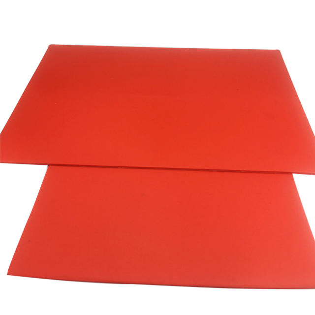 Orange A4 Size 2.3mm Thickness Odorless Laser Rubber
