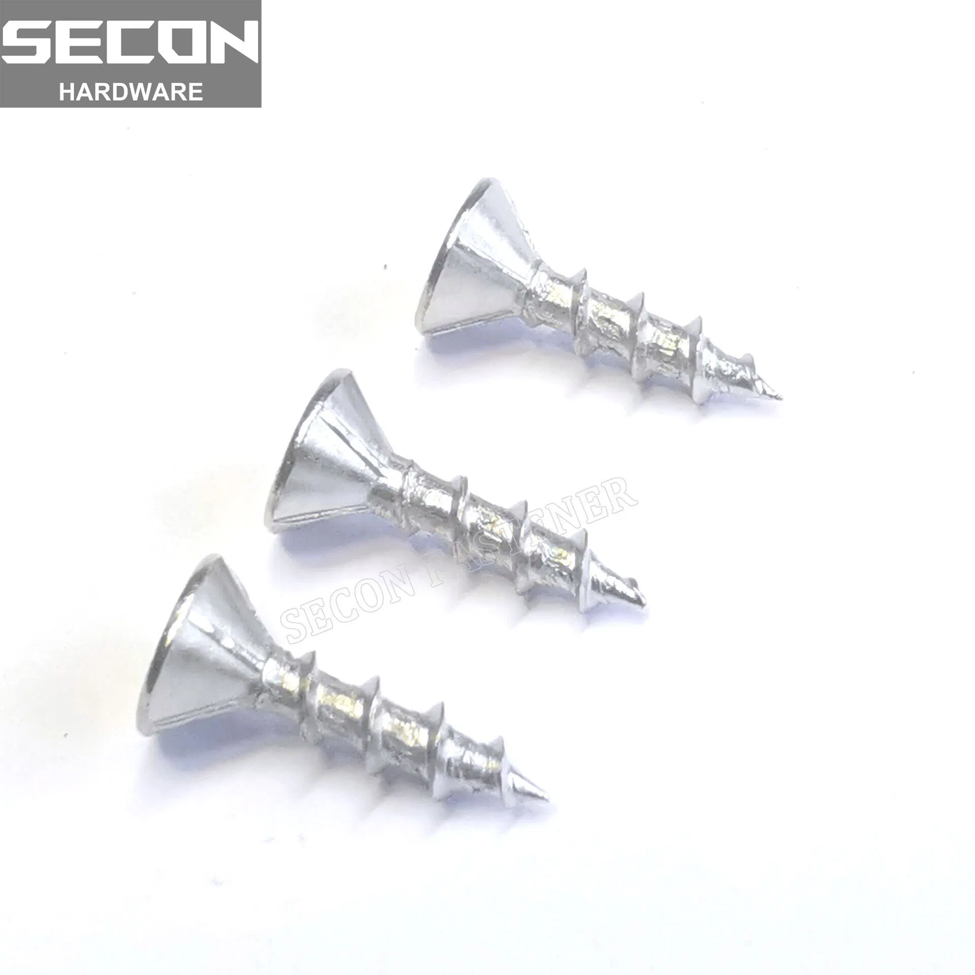 MDF Wood Furniture Chipboard Screw DIN7505 Yellow White Zinc Plated Torx Pozi Phillips Double Csk Flat Head Harden 6X55 3.5X30