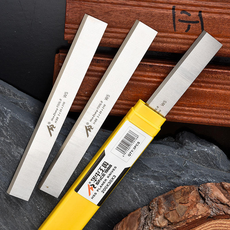 Ruiqi HSS Jointer Planer Knives 300X25X3 mm Woodworking Thickness Planer Blade