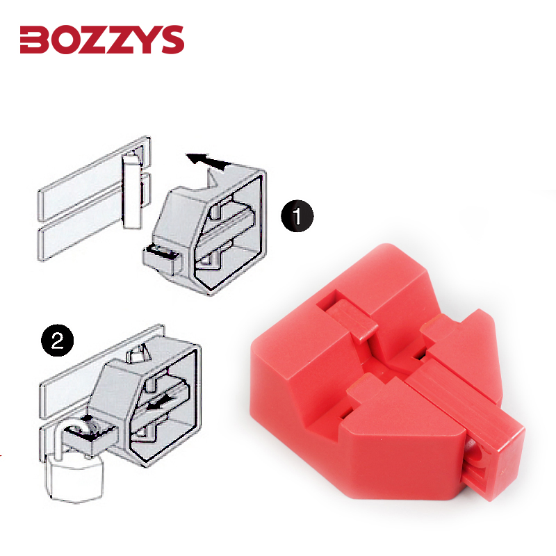 Red Plastic MCB Lockout