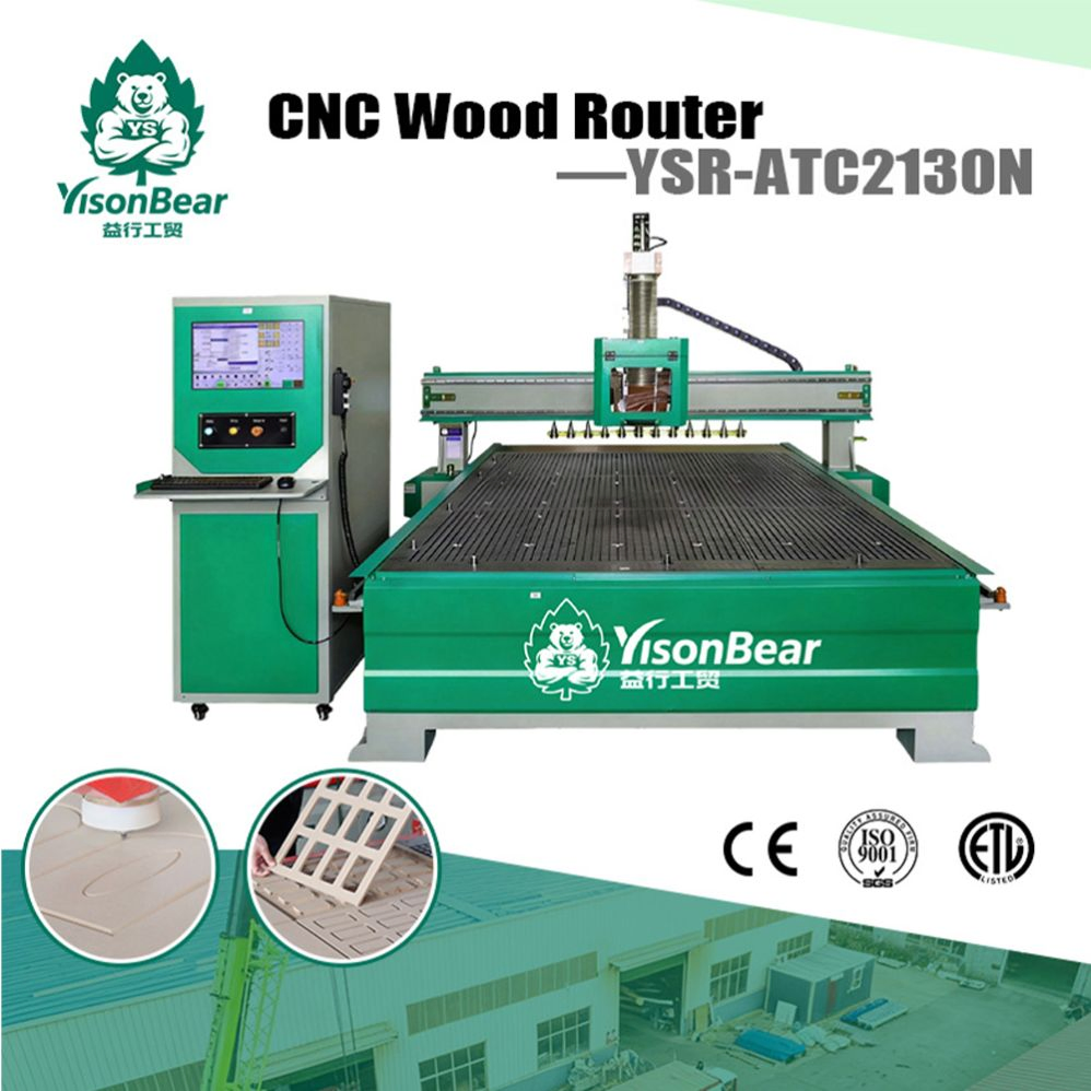 ATC CNC Drilling Machine for Wood Furniture and Cabinet Processing