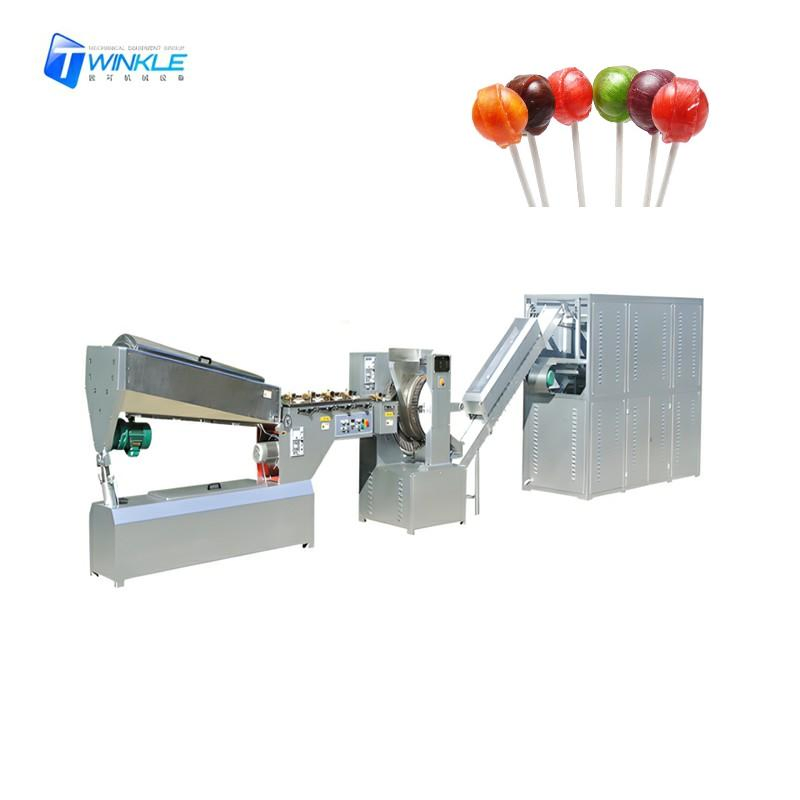 Compact Ball Lollipop Machine with Convenient Pillow Packaging