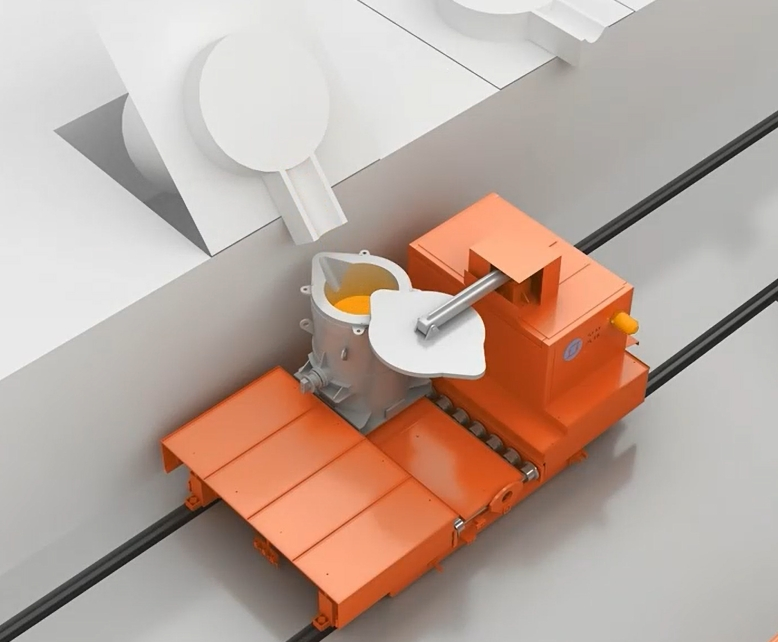 Semi-Automatic Lip Pouring Machine