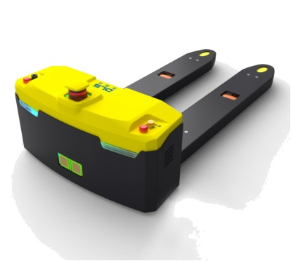 Laser Lidar Nature Navigation 1 Ton Material Handling Unmanned Pallet Truck