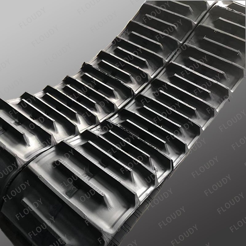 500X90X54 Yanmar Kubota Combine Rice Harvester Rubber Track Rubber Crawler